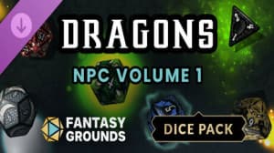 Fantasy Grounds Dragons NPC Dice Pack Volume 1 Steam Key Giveaway
